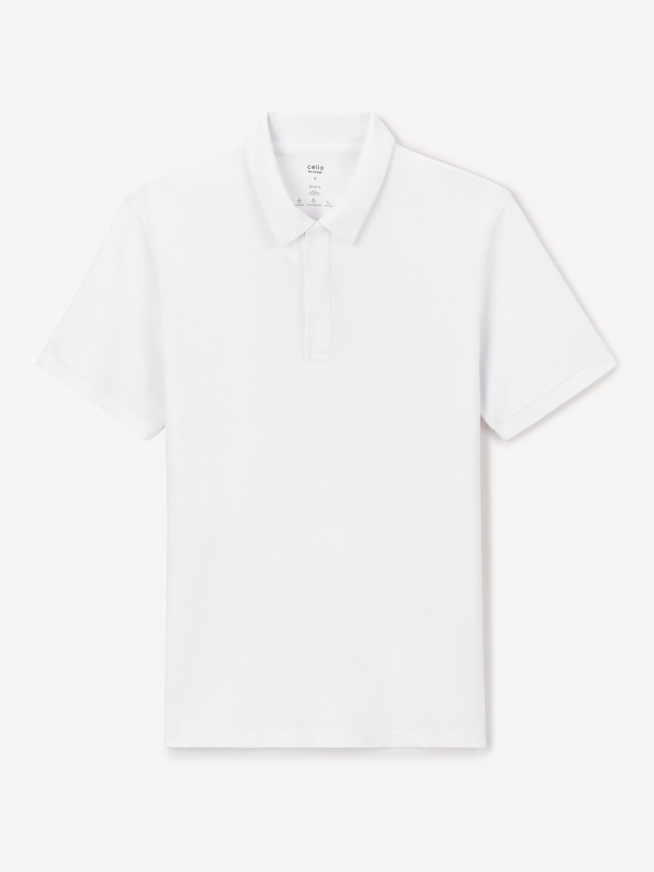 Celio Jeterne Polo Shirt Blanco