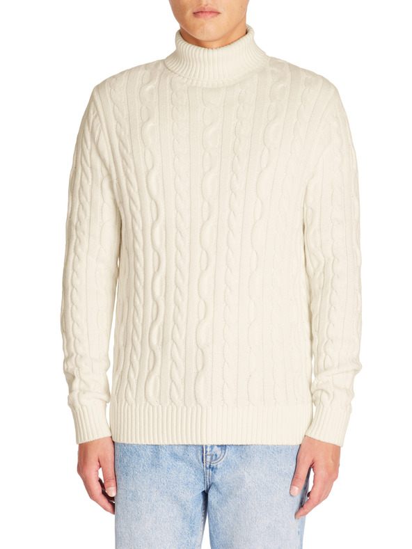 Celio Jefrozen Sweater Blanco