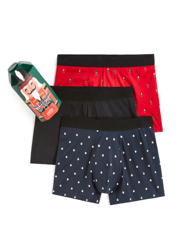 Celio Boxers 3 Piece Azul