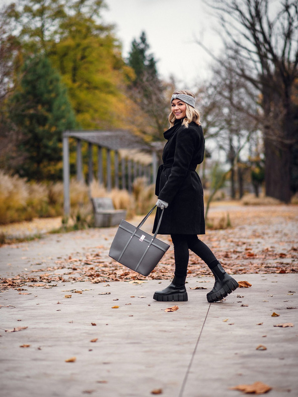 Vuch Barrie Grey Handbag Gris