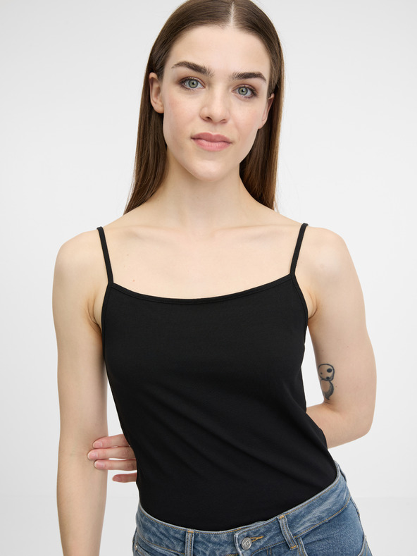 Orsay Camiseta De Tirantes Negro