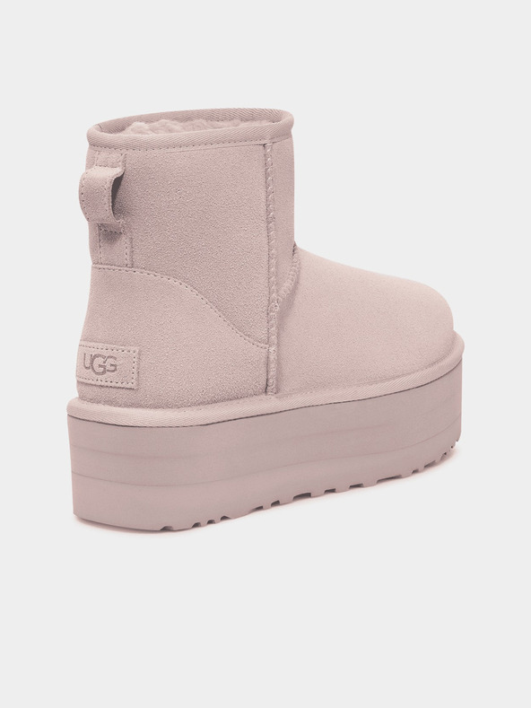 UGG Classic Mini Kotníková obuv Růžová