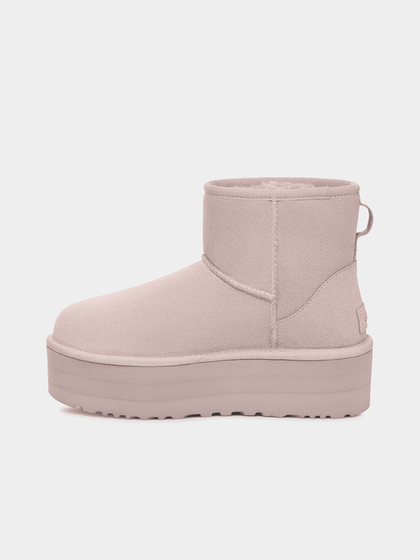 UGG Classic Mini Kotníková obuv Růžová