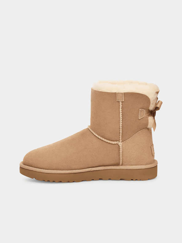 UGG Mini Bailey Bow II Sněhule Béžová