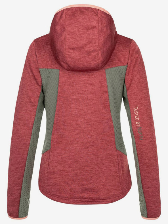 Kilpi Alanis-W Sweatshirt Rojo