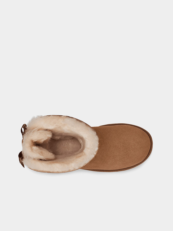 UGG Bailey Bow II Kotníková obuv Hnědá