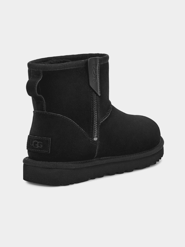 UGG Bailey zip mini Kotníková obuv Černá