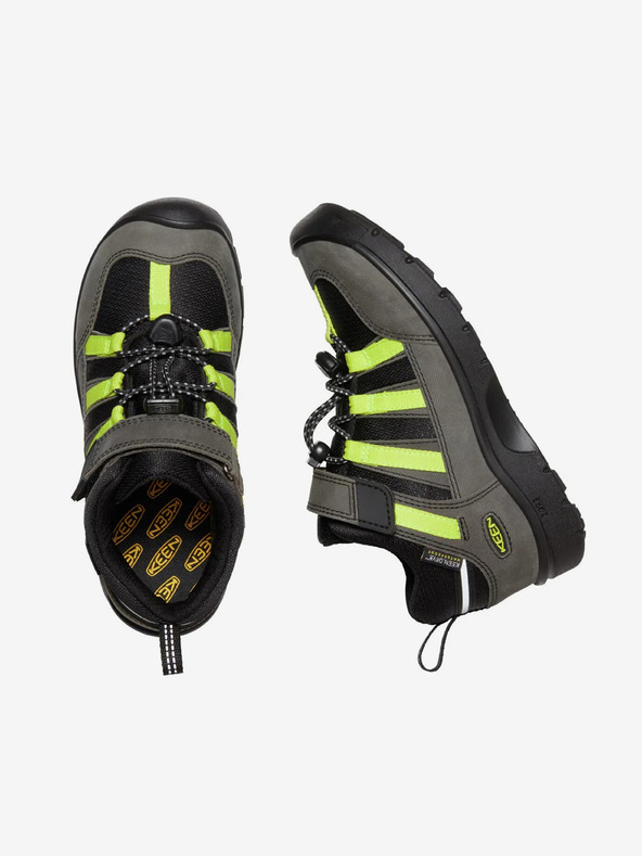 Keen Hikeport 2 Sport Low WP Tenisky dětské Černá