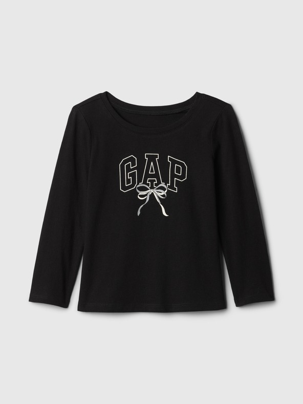 GAP Camiseta Infantil Negro