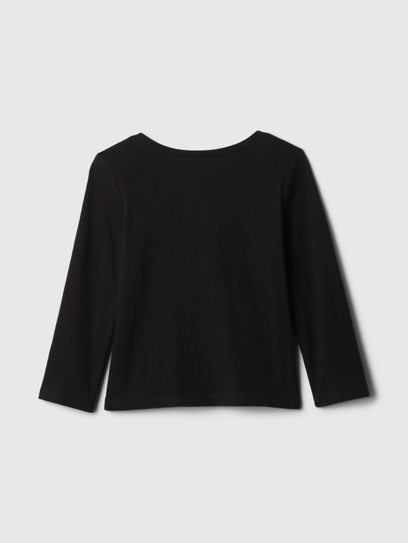 GAP Camiseta Infantil Negro