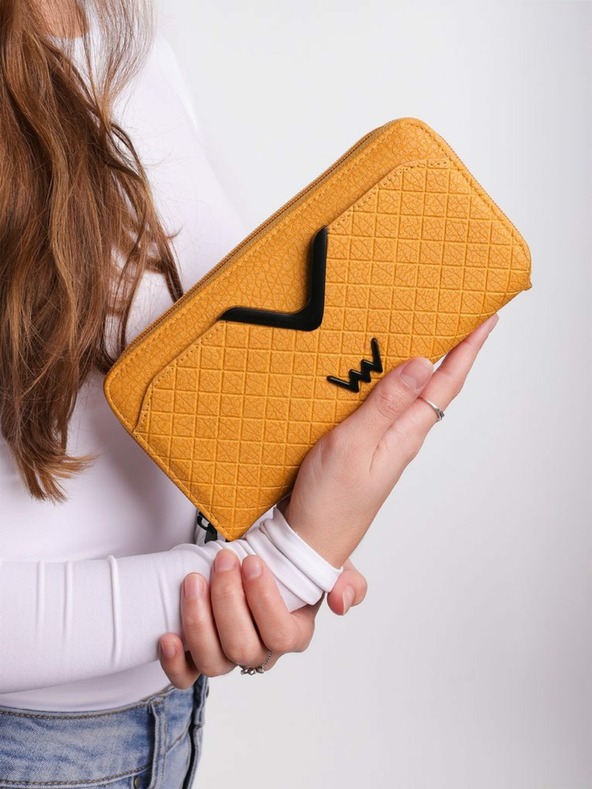 Vuch Mico Yellow Wallet Amarillo