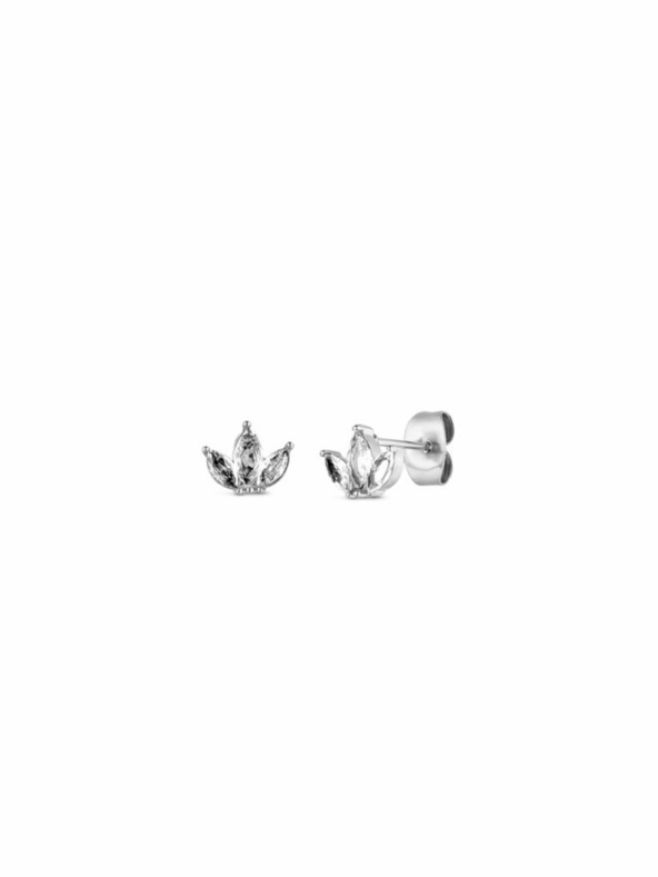 Vuch Krystel Silver Earrings Plateado