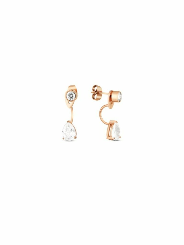 Vuch Ally Rose Gold Earrings Dorado