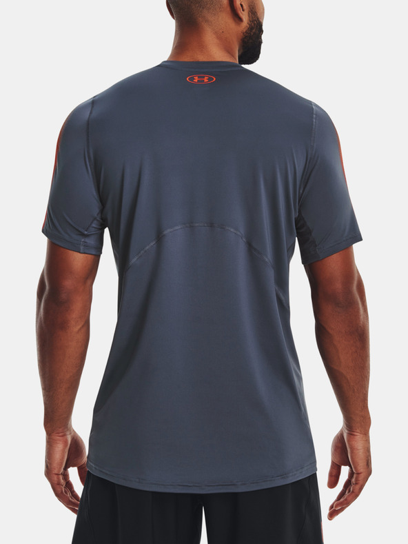 Under Armour UA HG Armour Nov Fitted SS T-shirt Gris