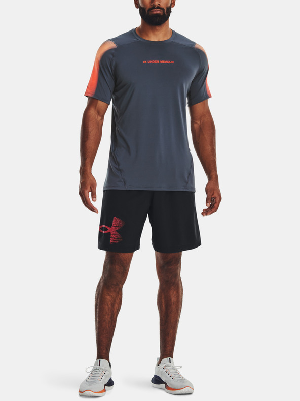 Under Armour UA HG Armour Nov Fitted SS T-shirt Gris