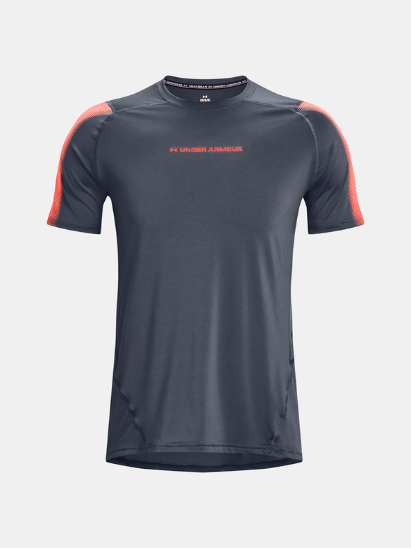 Under Armour UA HG Armour Nov Fitted SS T-shirt Gris