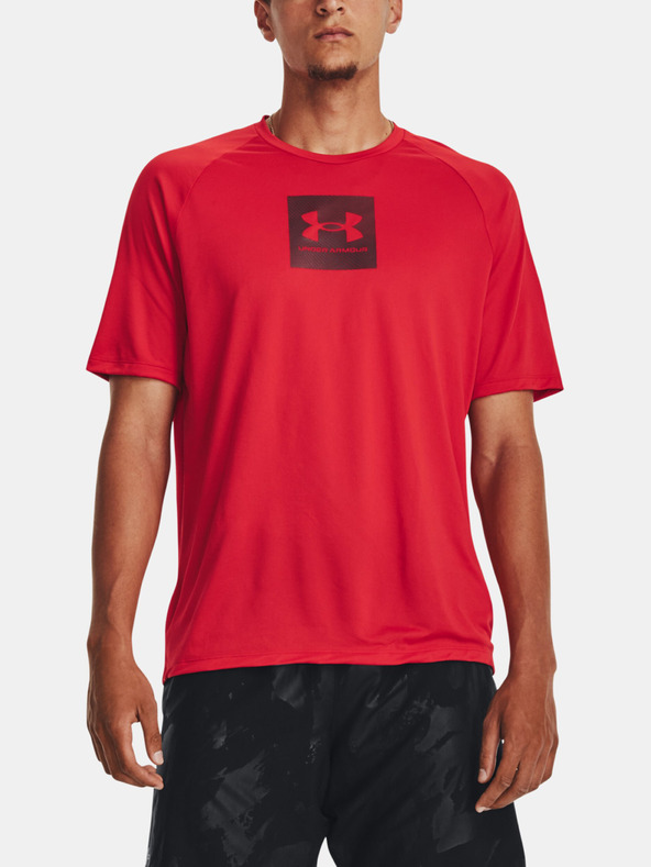 Under Armour UA Tech Prt Fill SS T-shirt Rojo