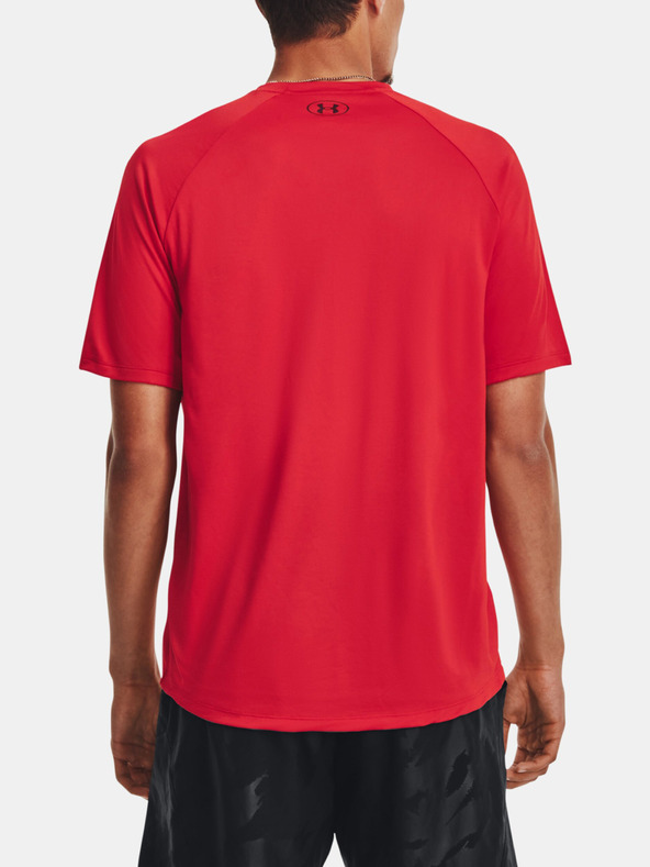 Under Armour UA Tech Prt Fill SS T-shirt Rojo