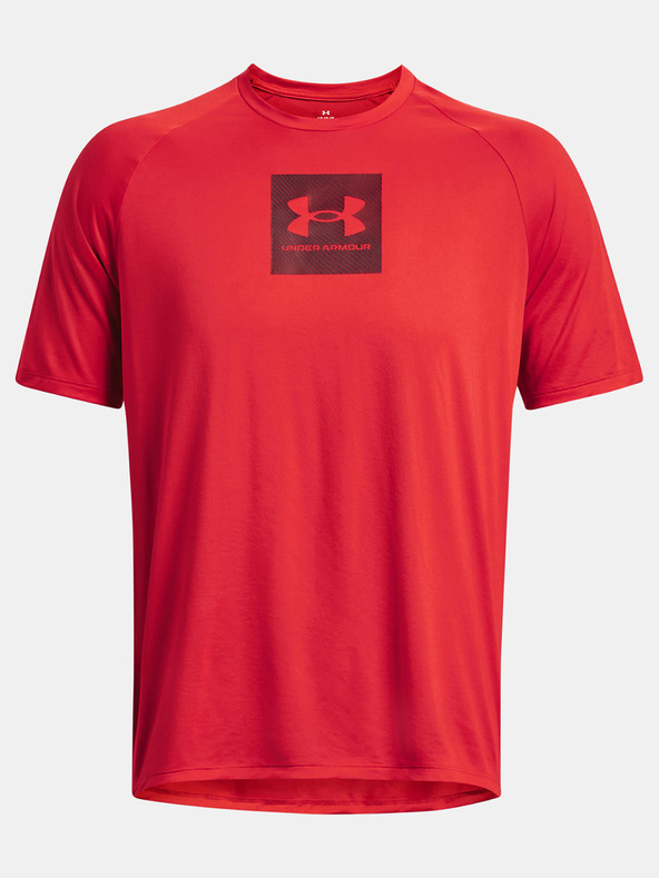 Under Armour UA Tech Prt Fill SS T-shirt Rojo