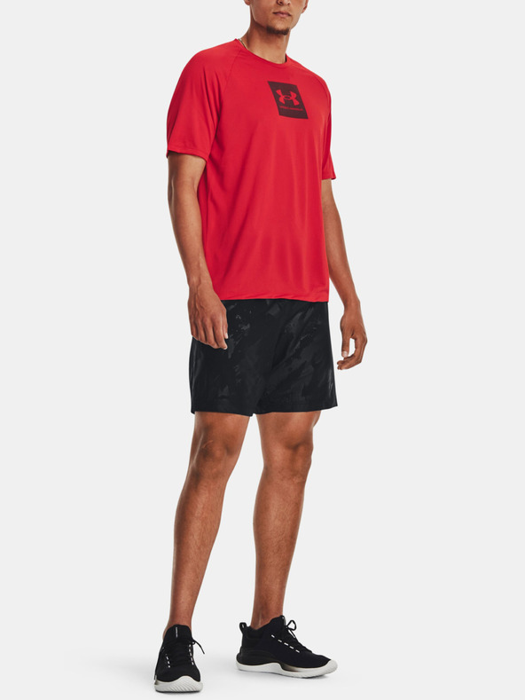 Under Armour UA Tech Prt Fill SS T-shirt Rojo