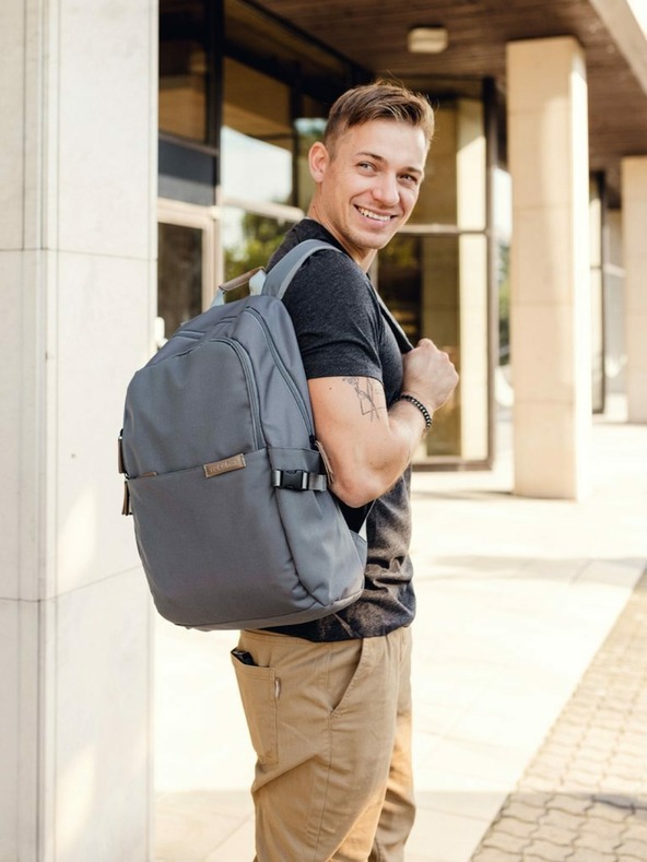 Vuch Orym Grey Backpack Gris