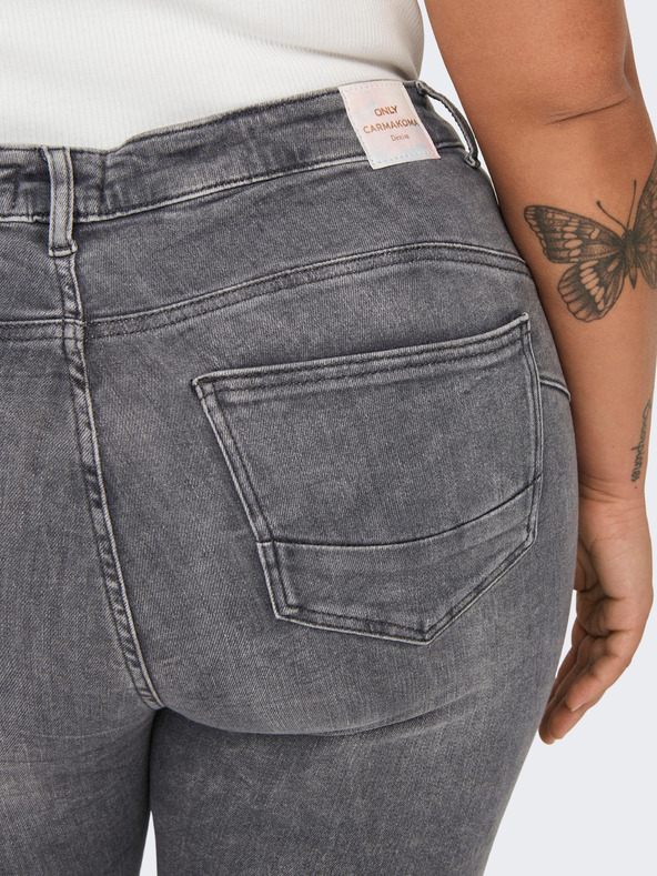 ONLY CARMAKOMA Power Jeans Gris