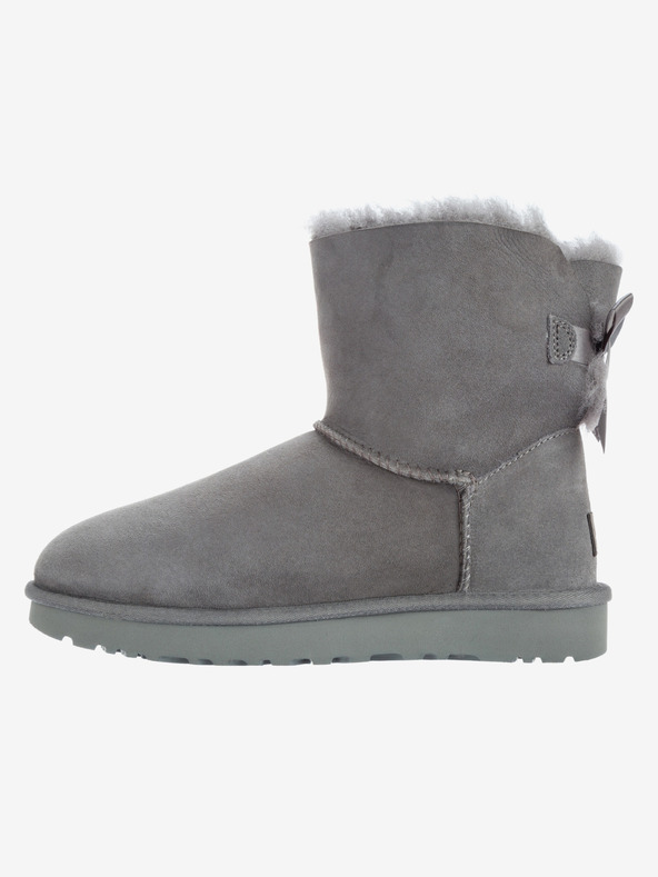 UGG Mini Bailey Bow II Sněhule Šedá