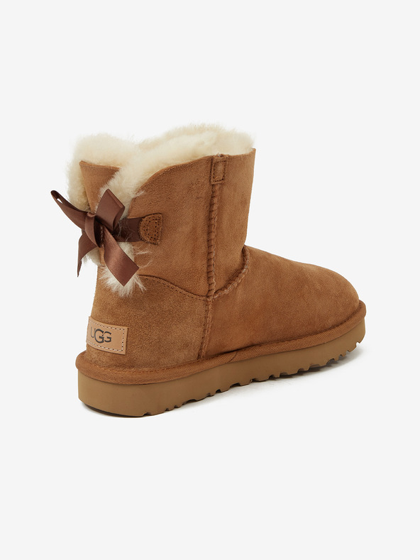 UGG Mini Bailey Bow II Sněhule Hnědá