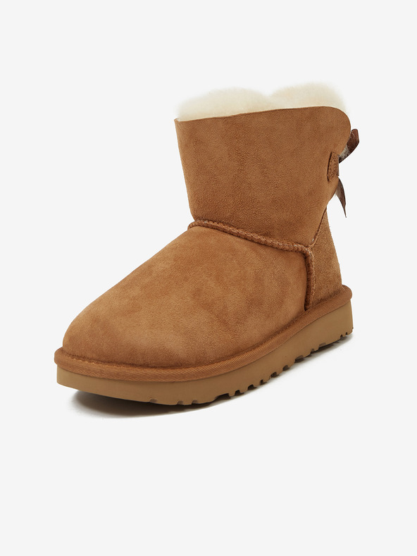 UGG Mini Bailey Bow II Sněhule Hnědá