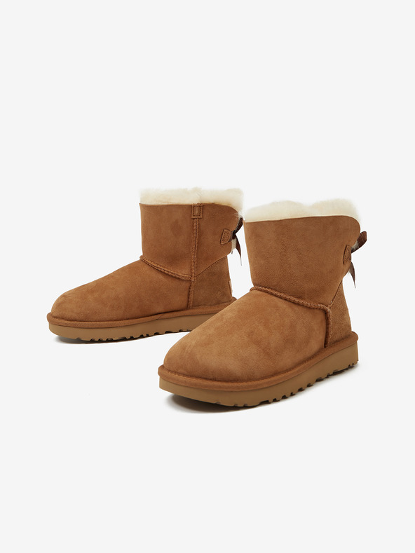 UGG Mini Bailey Bow II Sněhule Hnědá