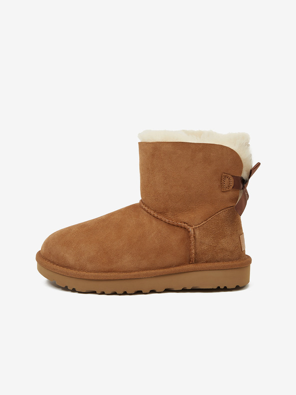 UGG Mini Bailey Bow II Sněhule Hnědá