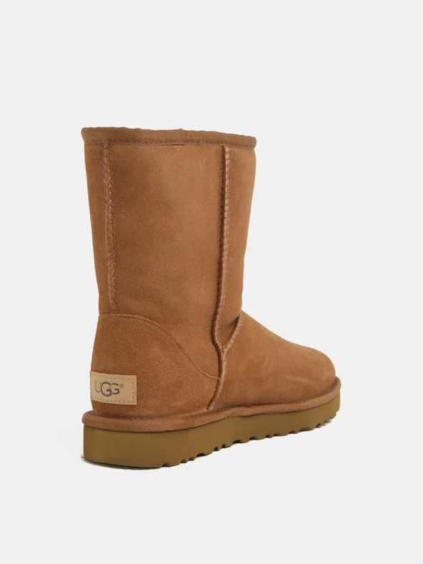 UGG Classic Short II Kotníková obuv Hnědá