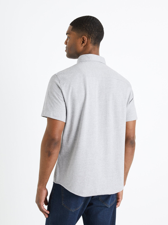 Celio Barik Shirt Gris