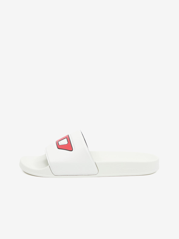 Diesel Mayemi Slippers Blanco