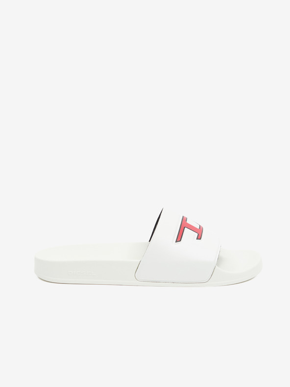 Diesel Mayemi Slippers Blanco