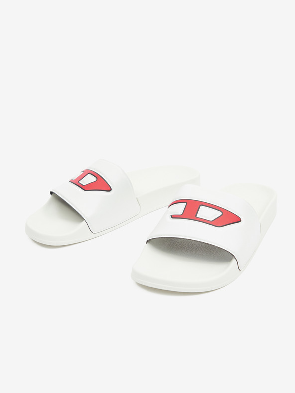 Diesel Mayemi Slippers Blanco