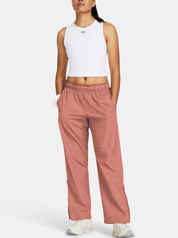 Under Armour UA Rush OS Woven Trousers Rosa