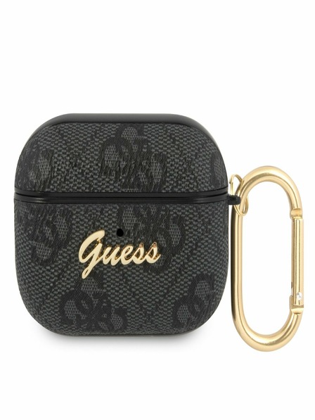 Guess 4G Script PC/PU AirPods Pro Black Obal