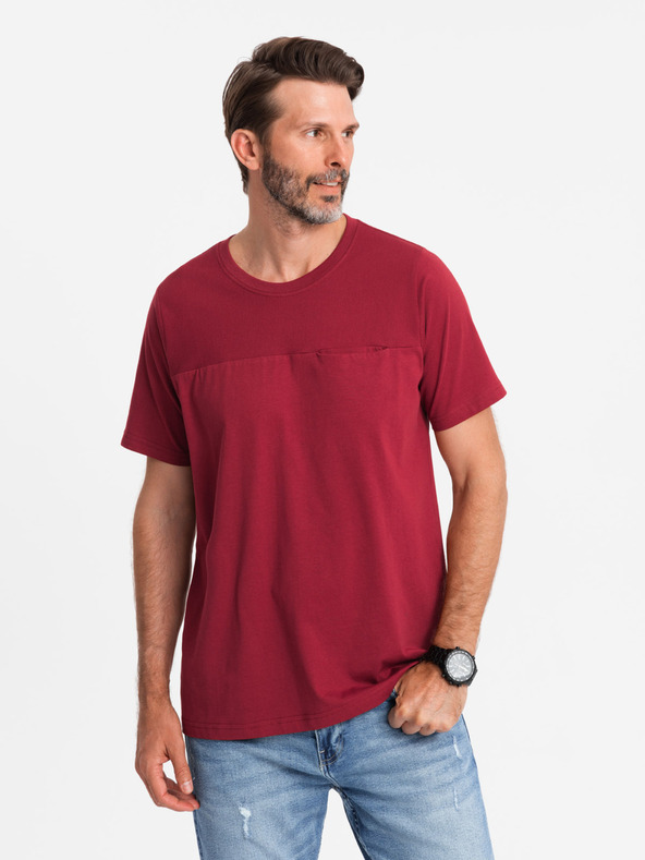 Ombre Clothing Camiseta Rojo