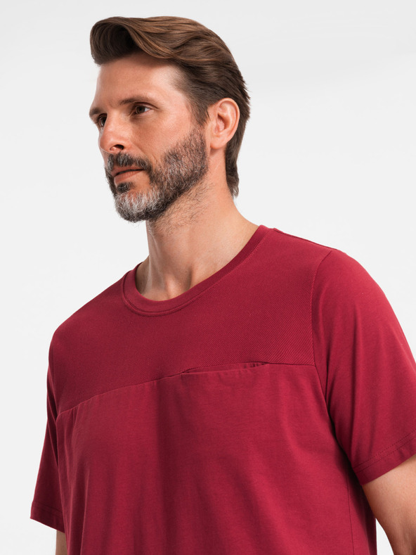 Ombre Clothing Camiseta Rojo