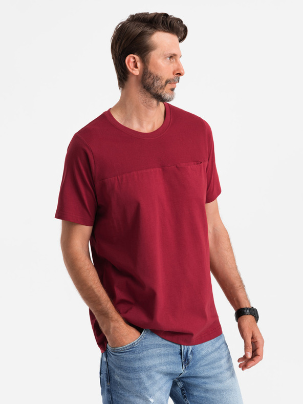 Ombre Clothing Camiseta Rojo