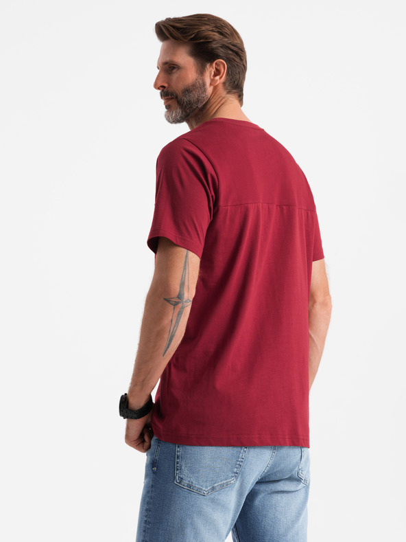 Ombre Clothing Camiseta Rojo