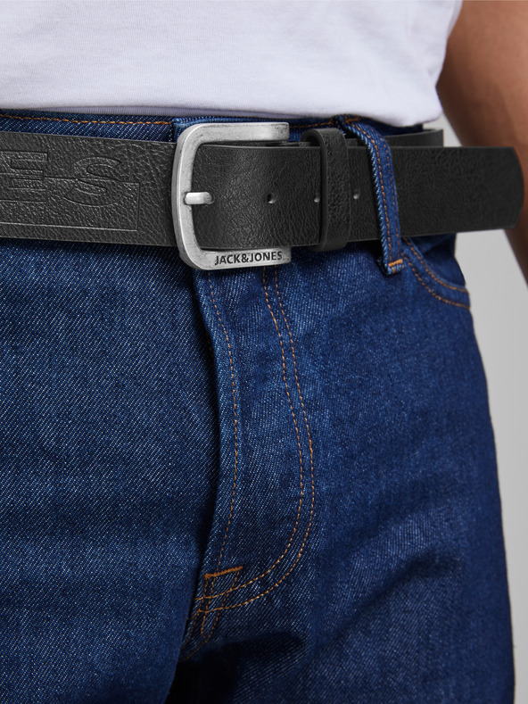 Jack & Jones Harry Belt Negro