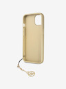 Guess 4G Charm Zadní Kryt pro iPhone 13 Brown Obal na telefon