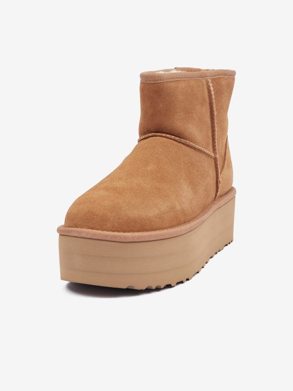 UGG C lassic Mini Platform Sněhule Hnědá