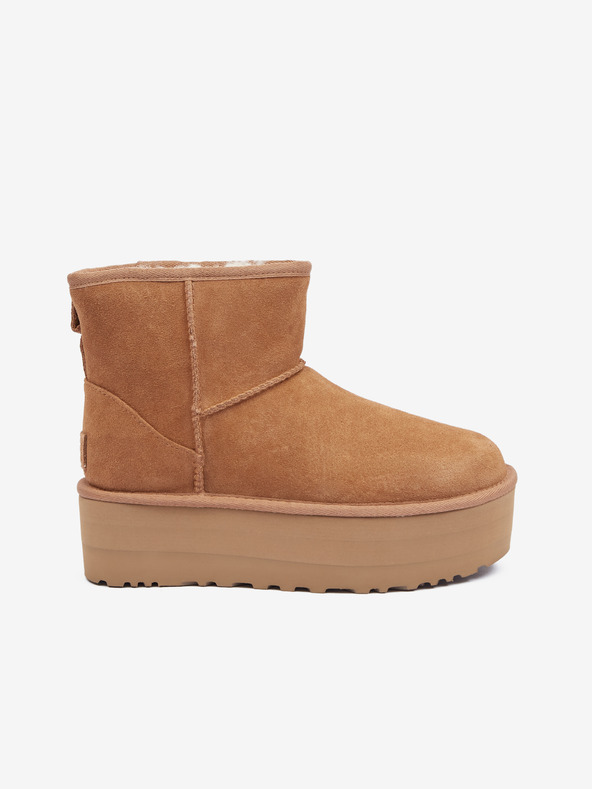 UGG C lassic Mini Platform Sněhule Hnědá