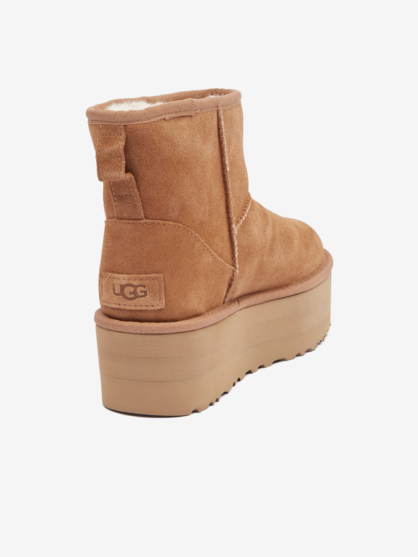 UGG C lassic Mini Platform Sněhule Hnědá