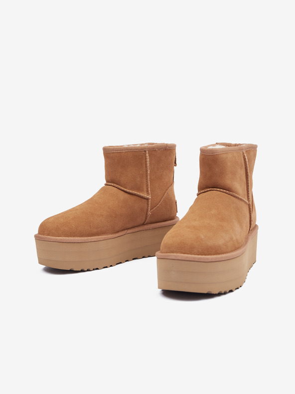 UGG C lassic Mini Platform Sněhule Hnědá