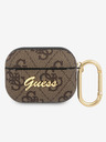 Guess 4G Script PC/PU Airpods Pro Brown Obal