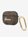 Guess 4G Script PC/PU Airpods Pro Brown Obal